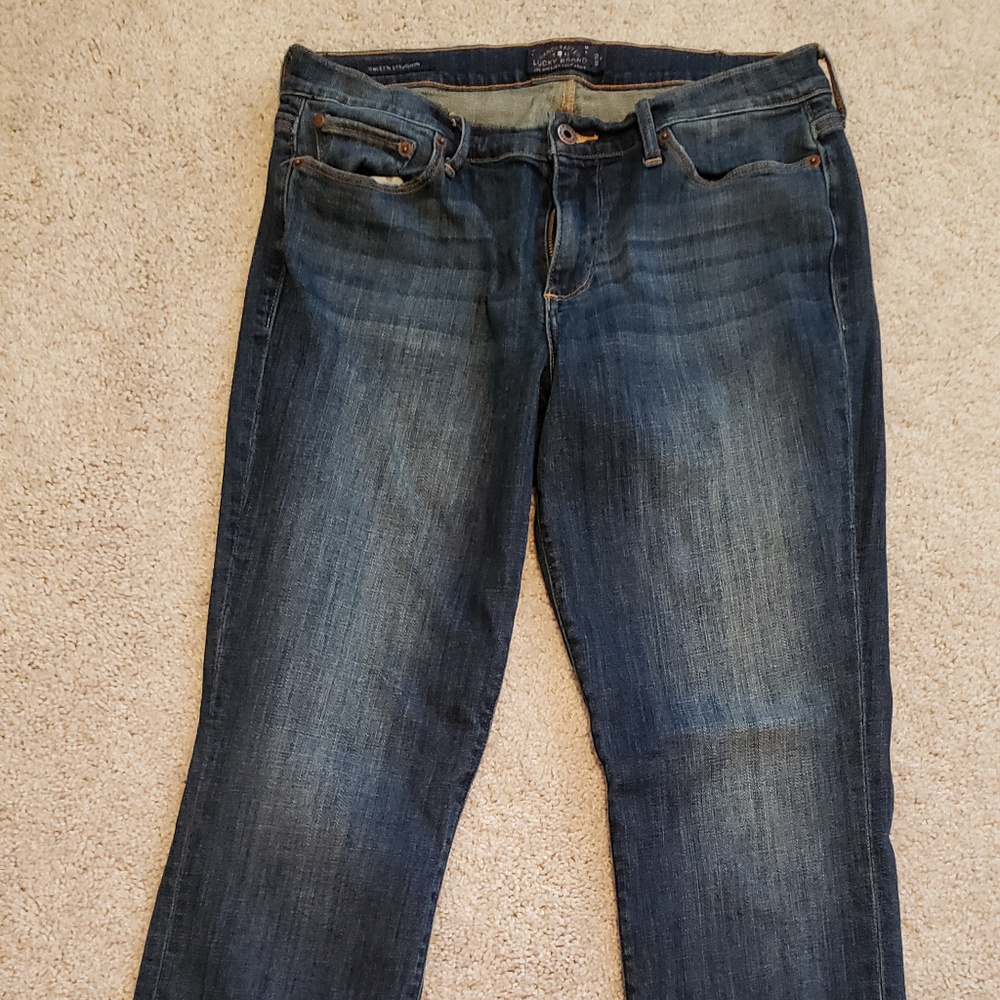 Lucky Brand Jeans Sweet N Straight Size 10/30